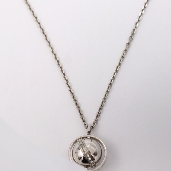 LOUIS VUITTON Silver Love Necklace - Picture 1 of 6